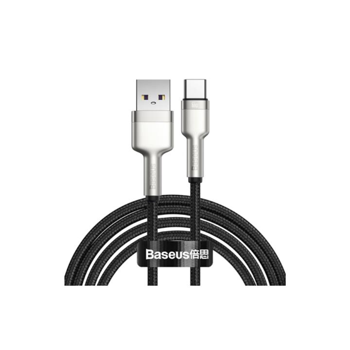 کابل یو اس بی به تایپ سی باسئوس مدل Baseus CAKF0001 USB to Type-C Cable با طول 1 متر و توان 66W
